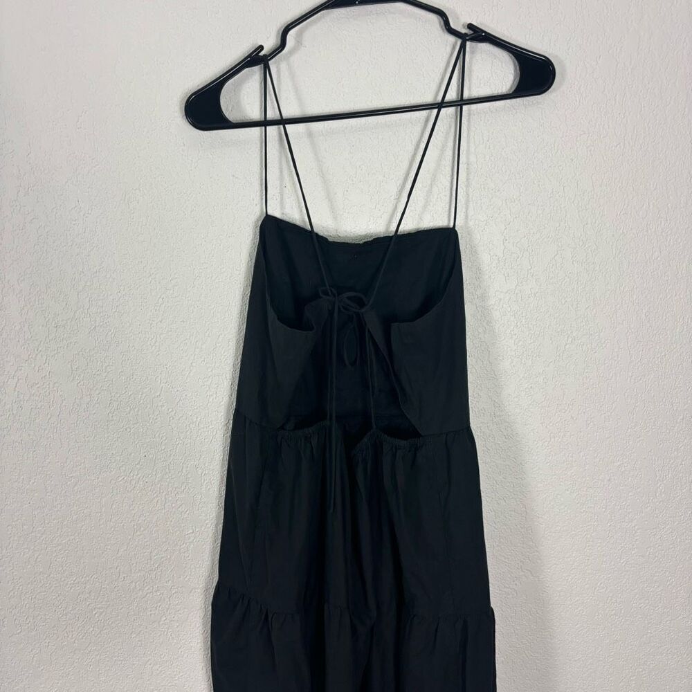 Rails Black Leni Open Back With Tie Midi Dress Co… - image 5